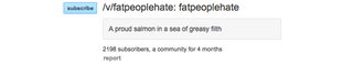 Illustration for article titled Fat-Hating Redditors Flee to Voat, Overload Servers, Demand Bitcoin